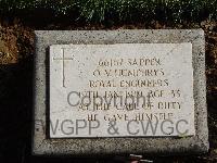Bralo British Cemetery - Humphrys, Owen Vincent
